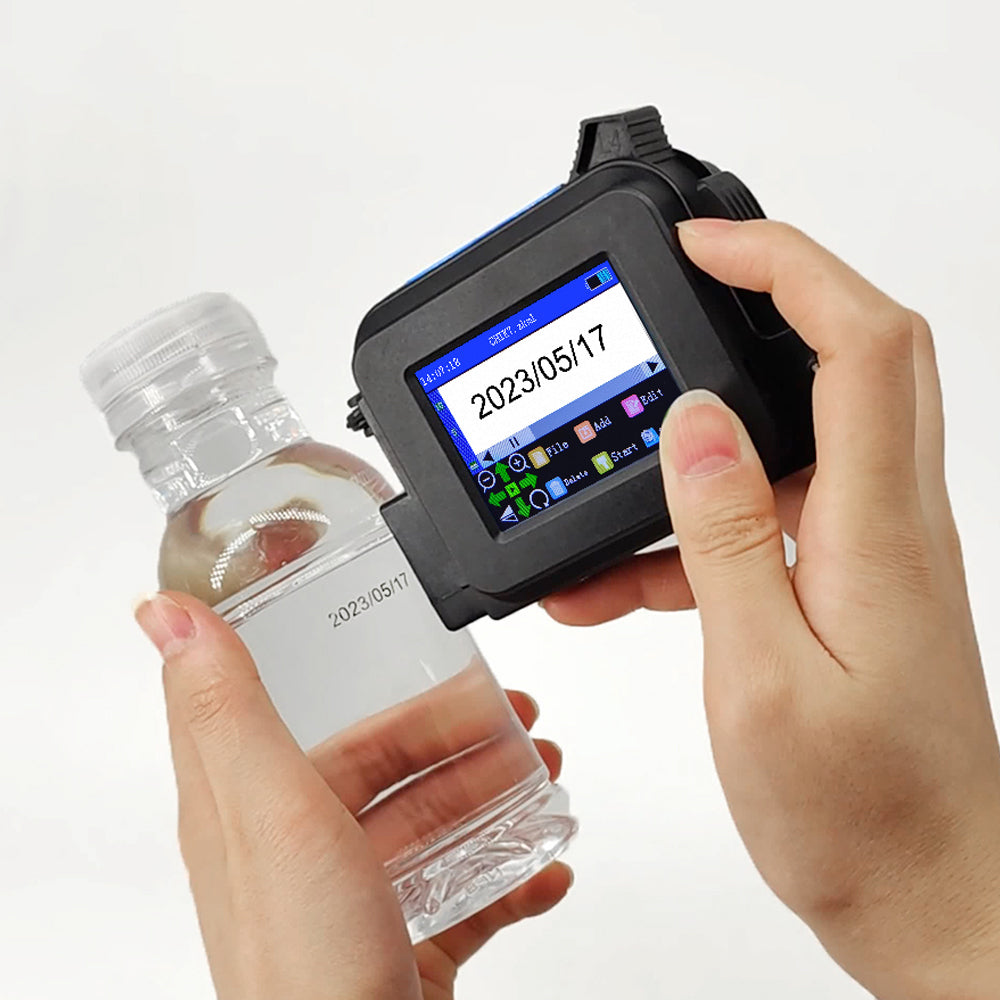 Small Portable Inkjet Printer Handheld Mini Phone case Logo Scan Code Directly Printing Function Latest Portable Inkjet Printer