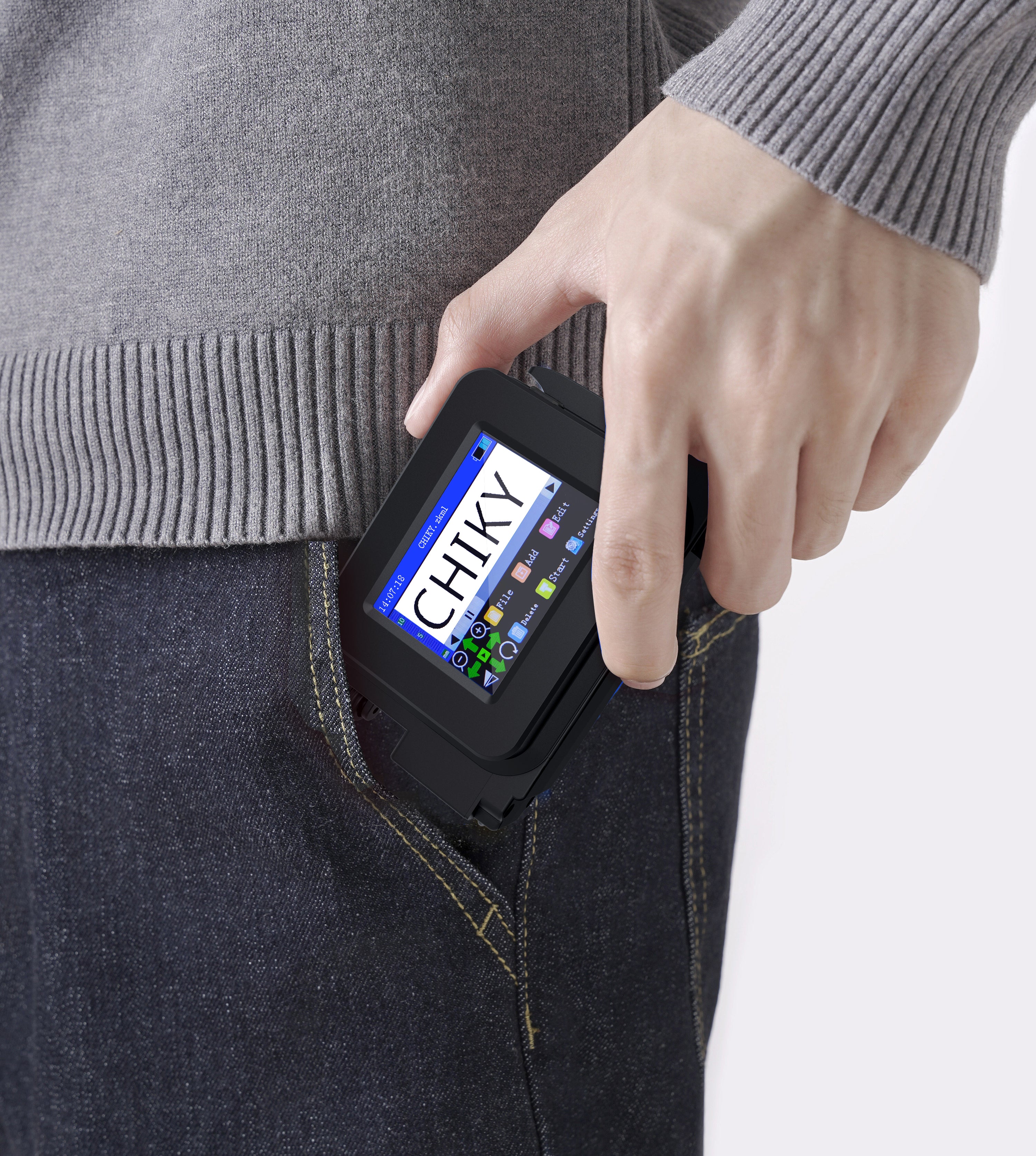 Small Portable Inkjet Printer Handheld Mini Phone case Logo Scan Code Directly Printing Function Latest Portable Inkjet Printer